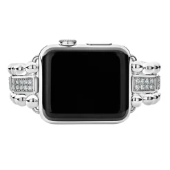 Clearance LAGOS Sterling Silver Full Diamond Watch Bracelet-38-45Mm