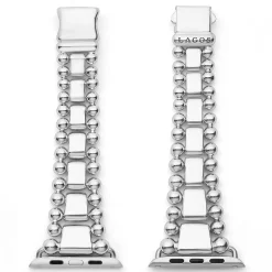 New LAGOS Sterling Silver Watch Bracelet-42-49Mm