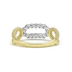 Flash Sale LAGOS Superfine Diamond Oval Ring