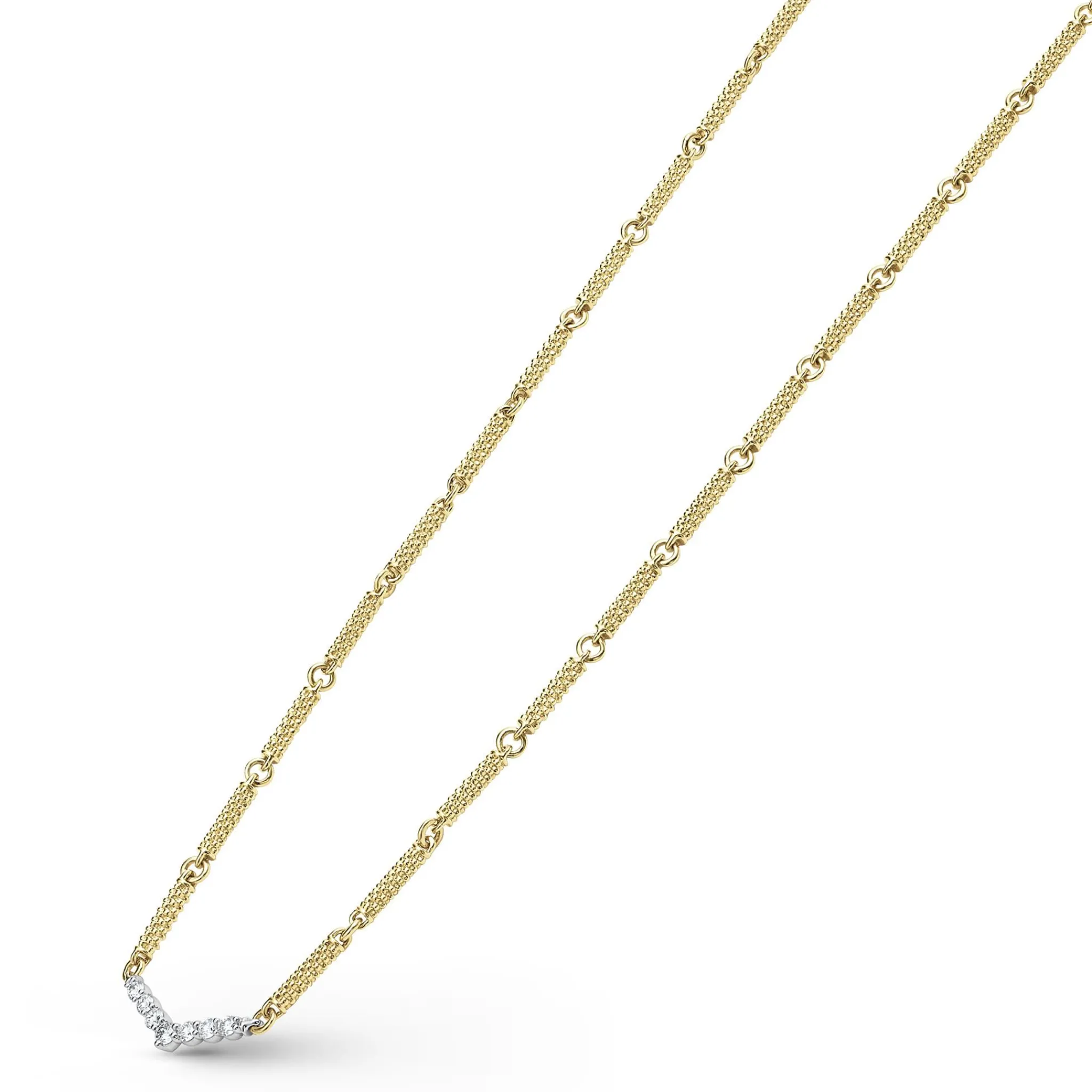 Discount LAGOS Superfine Diamond Station Necklace