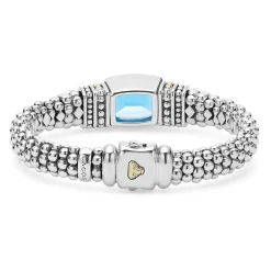 Store LAGOS Swiss Blue Topaz Caviar Bracelet | 9Mm