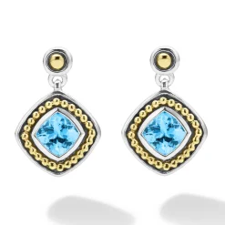 Online LAGOS Swiss Blue Topaz Drop Earrings