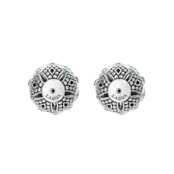 Online LAGOS Swiss Blue Topaz Earring Backs