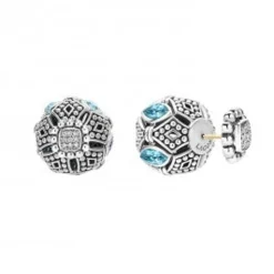 Online LAGOS Swiss Blue Topaz Earring Backs