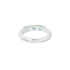 Cheap LAGOS Swiss Blue Topaz Stacking Ring