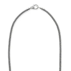 Online LAGOS Tahitian Black Pearl Diamond Caviar Necklace