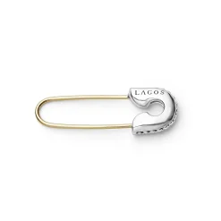 Cheap LAGOS The Drop Two-Tone Safety Pin Earring