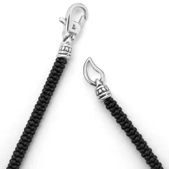 Discount LAGOS Three Silver Station Matte Ceramic Bracelet | 3Mm