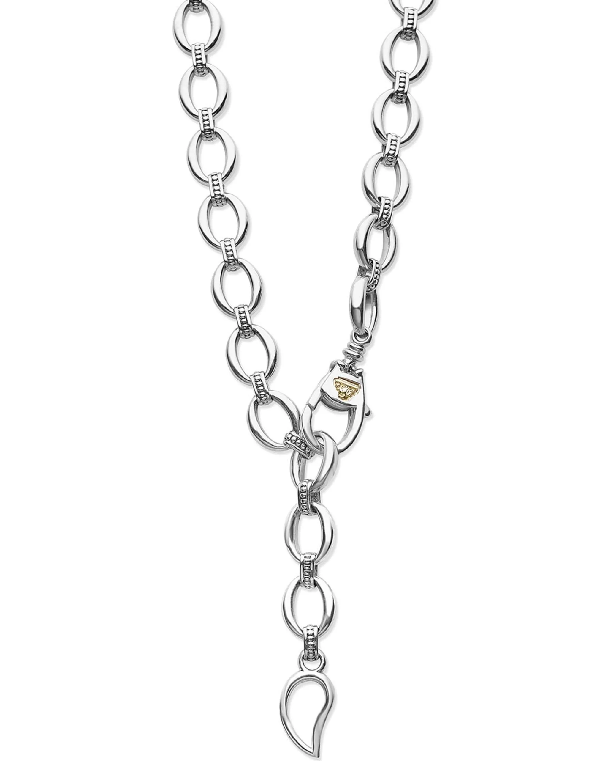 Best LAGOS Three Station Diamond Link Necklace