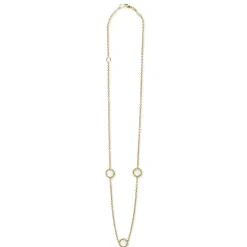 Cheap LAGOS Three Station Round Mother Of Pearl Necklace
