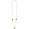 Store LAGOS Three Station Round Onyx Necklace