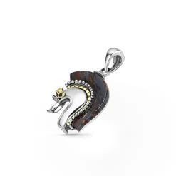 Discount LAGOS Tiger Iron Helmet Amulet