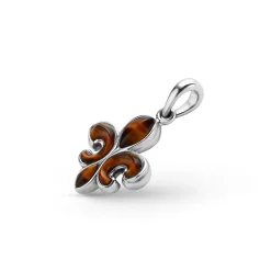 Best Sale LAGOS Tigereye Fleur De Lis Amulet