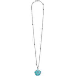 Cheap LAGOS Turquoise Flower Pendant Necklace