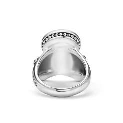 Discount LAGOS Turquoise Skull And Bones Statement Ring