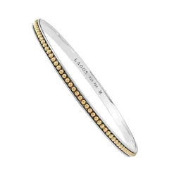 Best LAGOS Two-Tone Caviar Beaded Bangle
