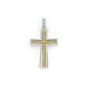 Flash Sale LAGOS Two-Tone Caviar Beaded Cross Amulet