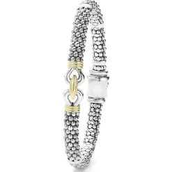 Best LAGOS Two-Tone Caviar Buckle Bracelet | 6Mm