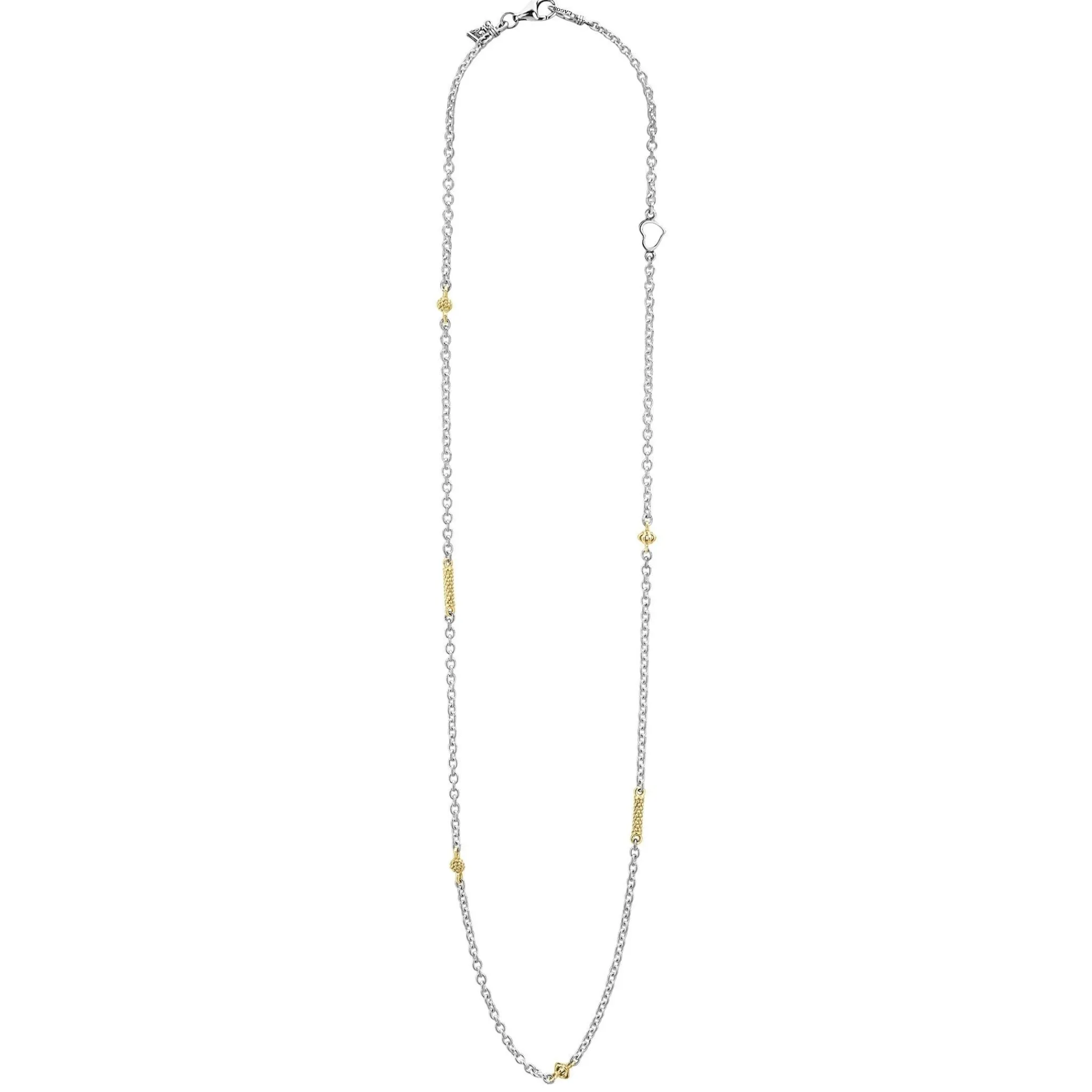 Best LAGOS Two-Tone Caviar Chain Necklace