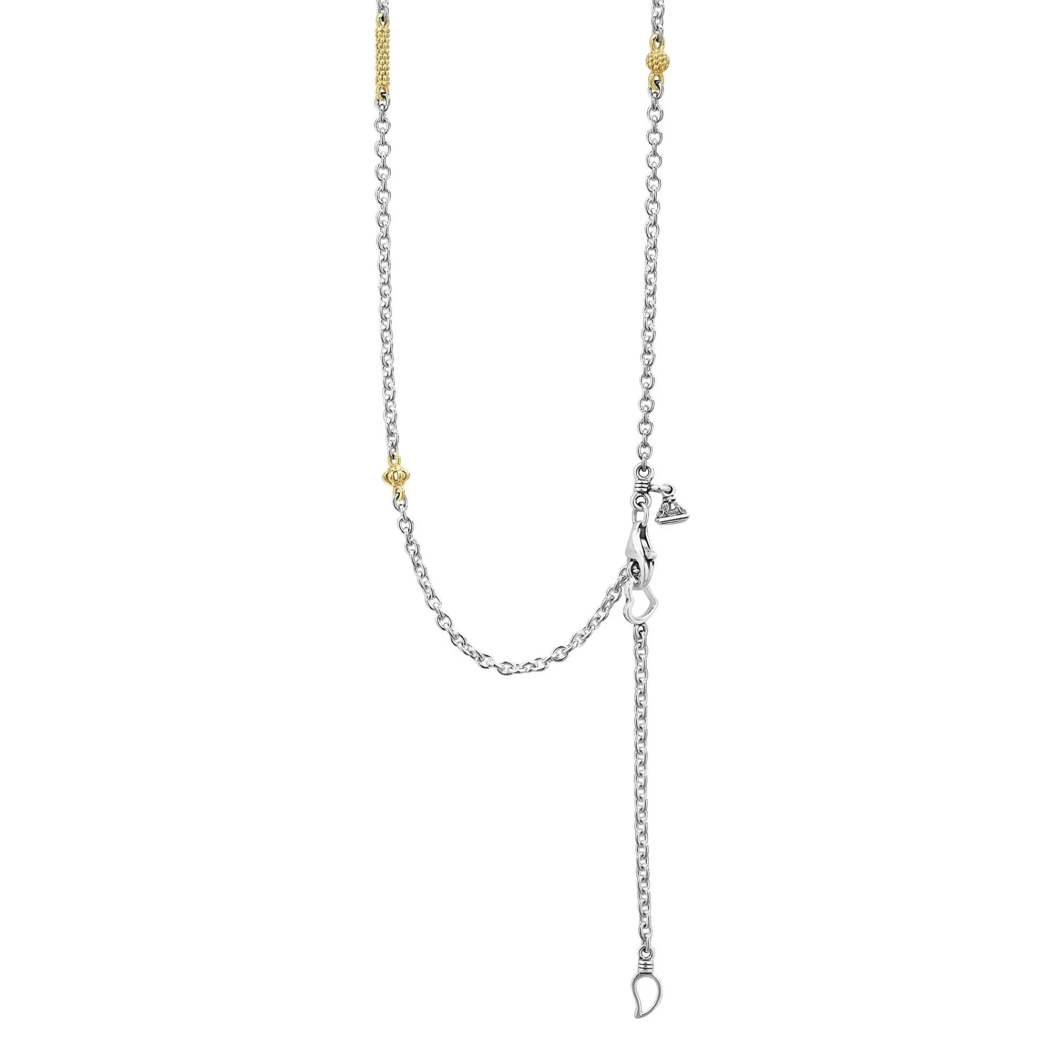 Best LAGOS Two-Tone Caviar Chain Necklace