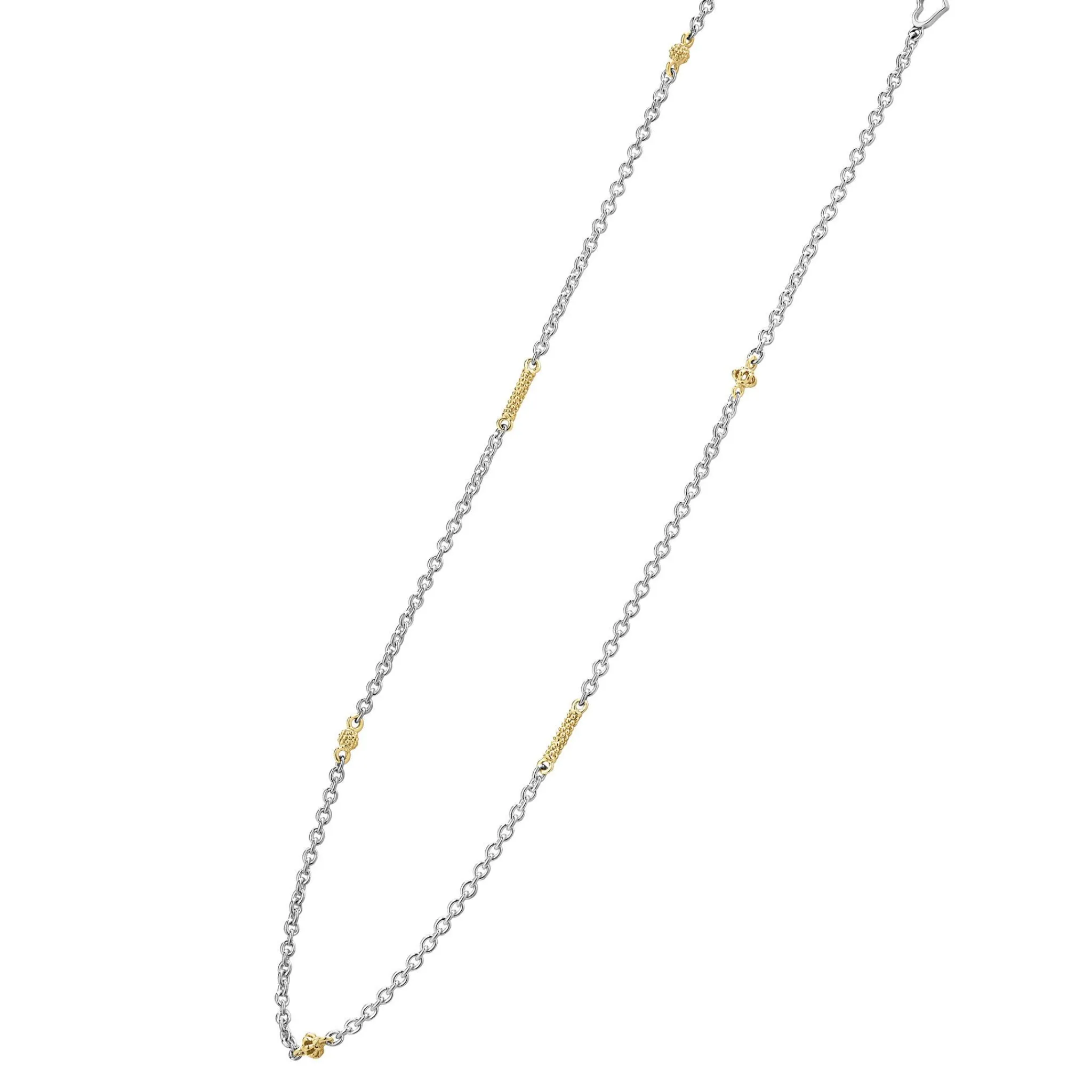 Best LAGOS Two-Tone Caviar Chain Necklace
