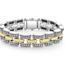 Sale LAGOS Two-Tone Caviar Link Bracelet