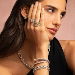 Sale LAGOS Two-Tone Caviar Link Bracelet