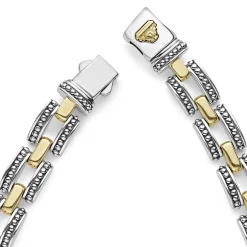 Sale LAGOS Two-Tone Caviar Link Necklace