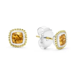 Best LAGOS Two-Tone Citrine Stud Earrings