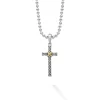 Best LAGOS Two-Tone Cross Amulet Necklace