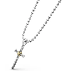 Best LAGOS Two-Tone Cross Amulet Necklace