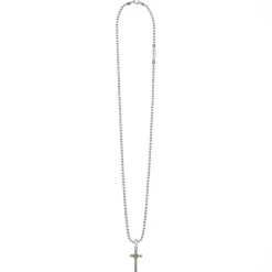 Sale LAGOS Two-Tone Cross Amulet Necklace