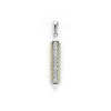 Clearance LAGOS Two-Tone Diamond Bar Amulet