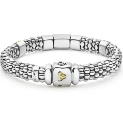 Online LAGOS Two-Tone Diamond Bracelet | 9Mm