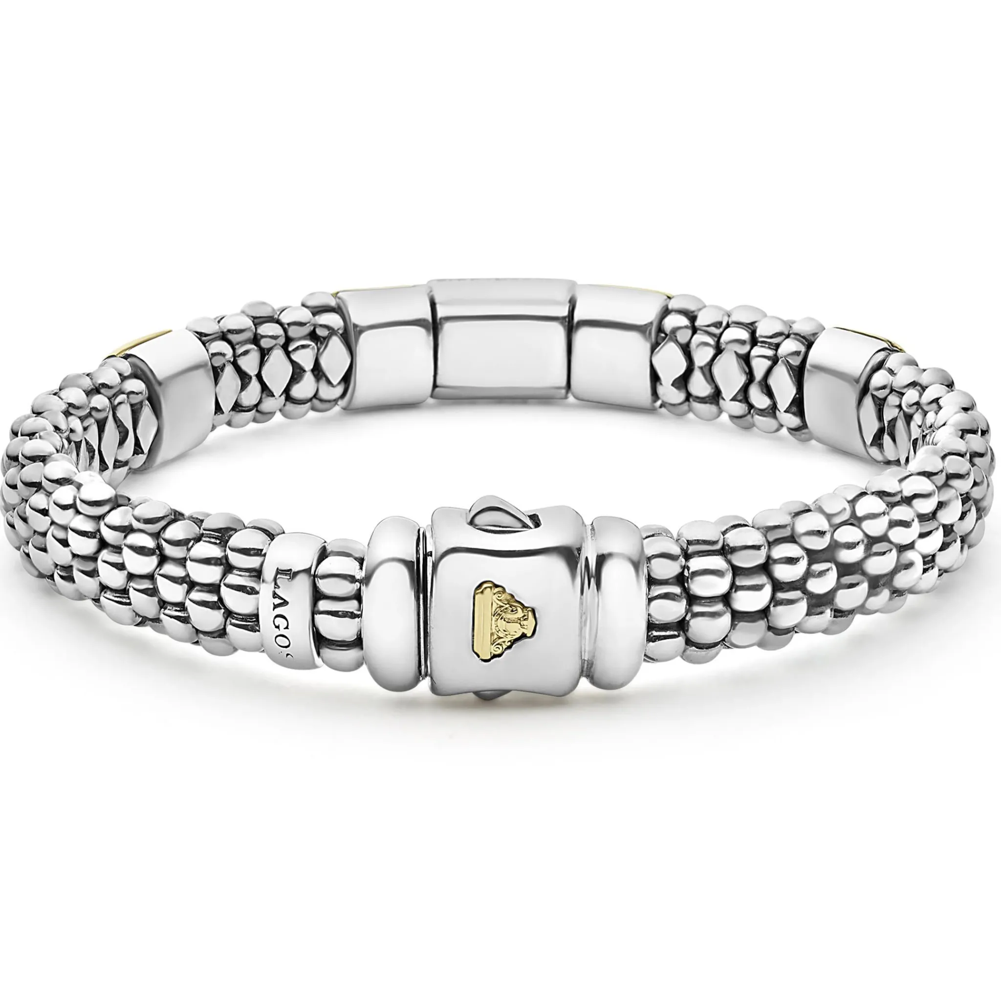 Online LAGOS Two-Tone Diamond Bracelet | 9Mm