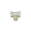 Shop LAGOS Two-Tone Diamond Caviar Beaded Link