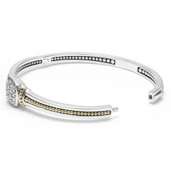 Best LAGOS Two-Tone Diamond Cuff Bracelet
