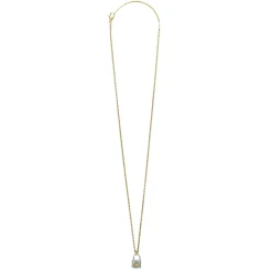 Best LAGOS Two-Tone Diamond Lock Necklace