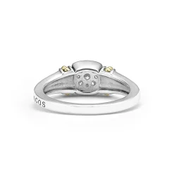 New LAGOS Two-Tone Diamond Ring