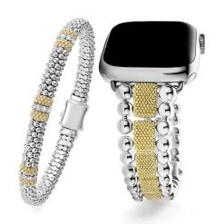 Online LAGOS Two-Tone Diamond Smart Caviar Gift Set