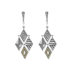 Best Sale LAGOS Two-Tone Drop Earrings