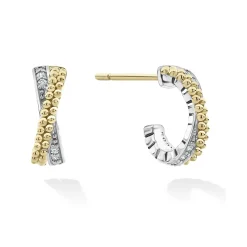 Fashion LAGOS Two-Tone Huggie Earring Gift Set