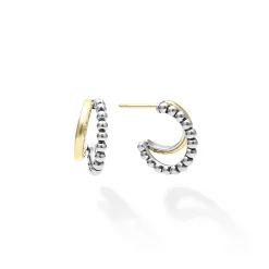 Discount LAGOS Two-Tone Huggie Earrings