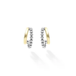 Discount LAGOS Two-Tone Huggie Earrings