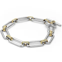 New LAGOS Two-Tone Link Bracelet