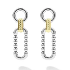 Flash Sale LAGOS Two-Tone Link Drop Earrings