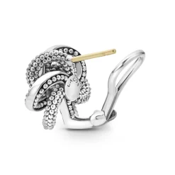 Fashion LAGOS Two-Tone Love Knot Earrings