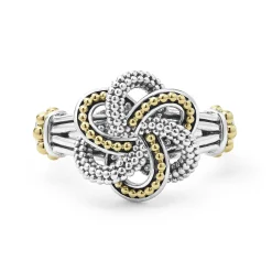 Best LAGOS Two-Tone Love Knot Ring