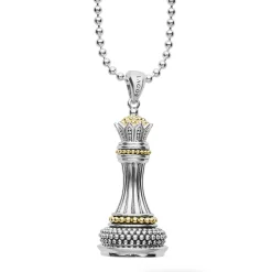 Online LAGOS Two-Tone Queen Pendant Necklace