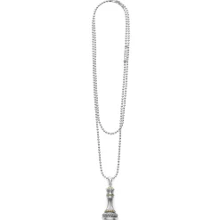 Online LAGOS Two-Tone Queen Pendant Necklace